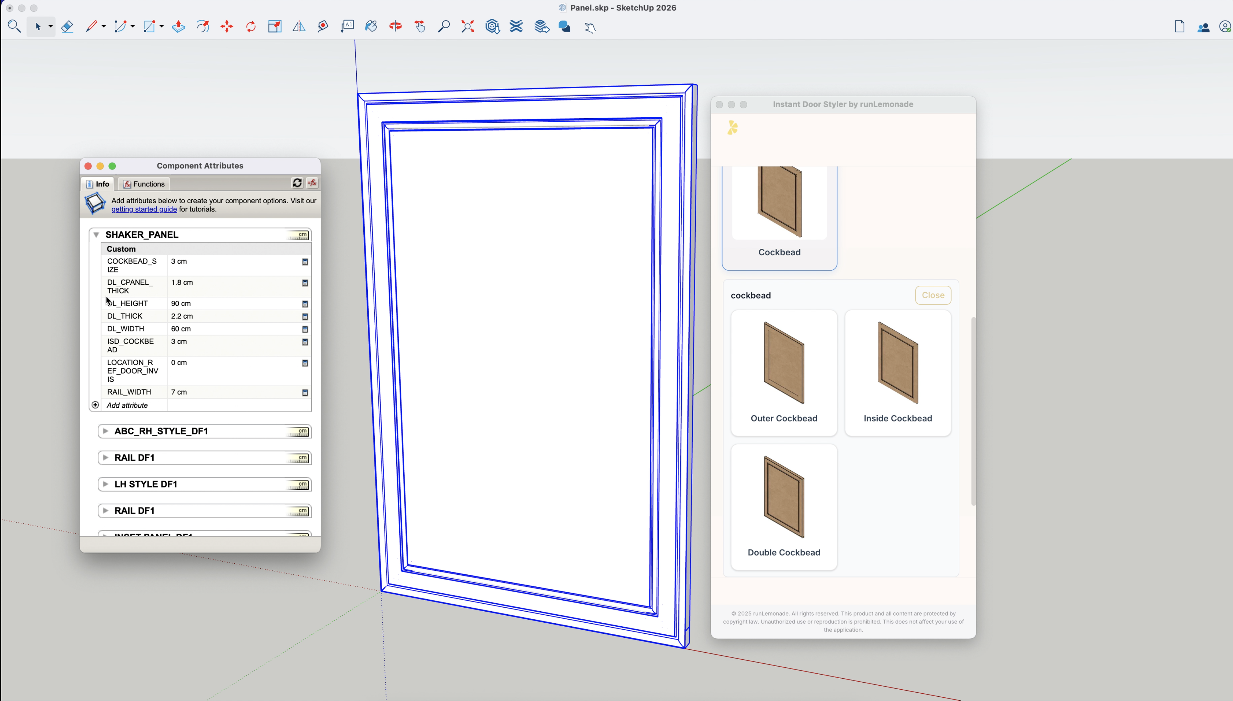 Instant Door Styler designs showcase